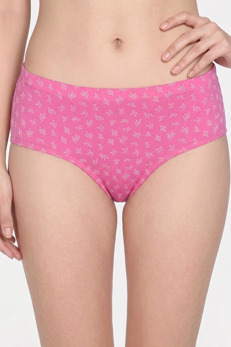 Zivame Medium Rise Full Coverage Hipster Panty (Pack of 3) -  Multicolor — image 6